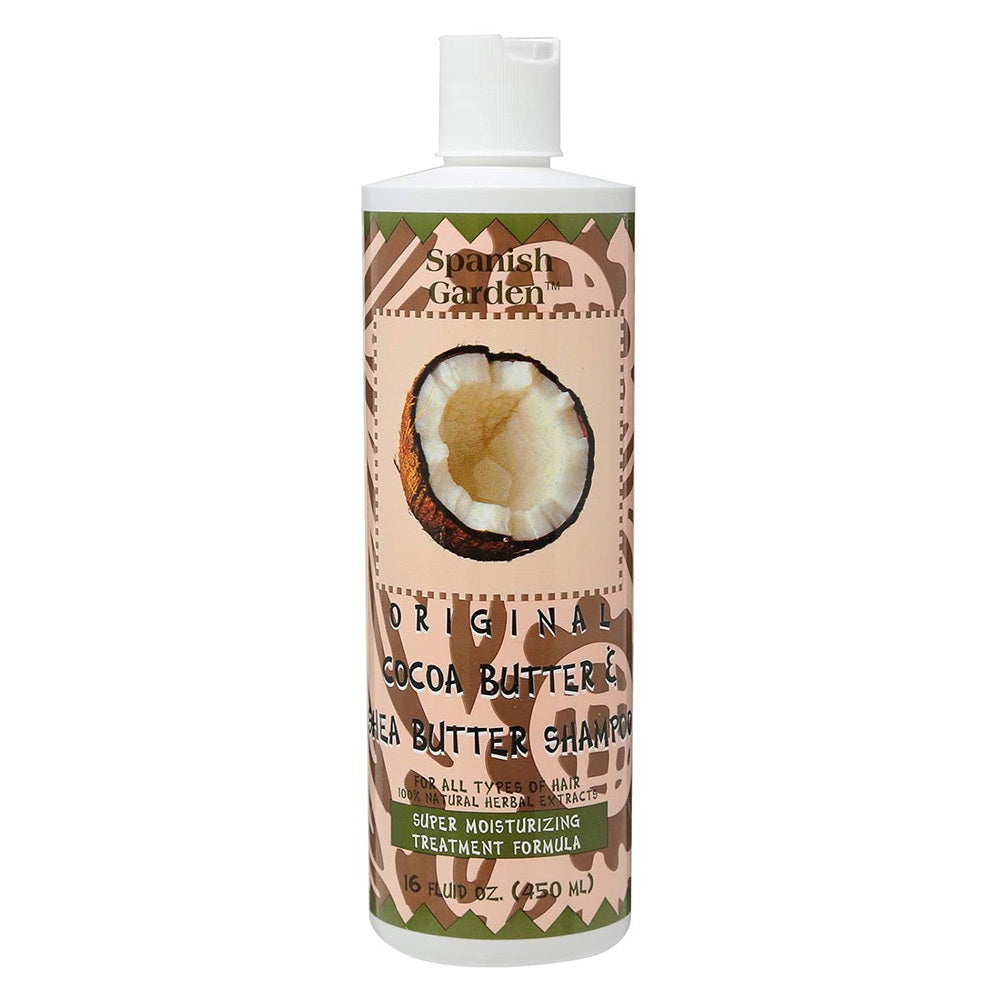 Spanish Garden Cocoa Butter Shea Butter Hair Shampoo 16Oz (450ml)